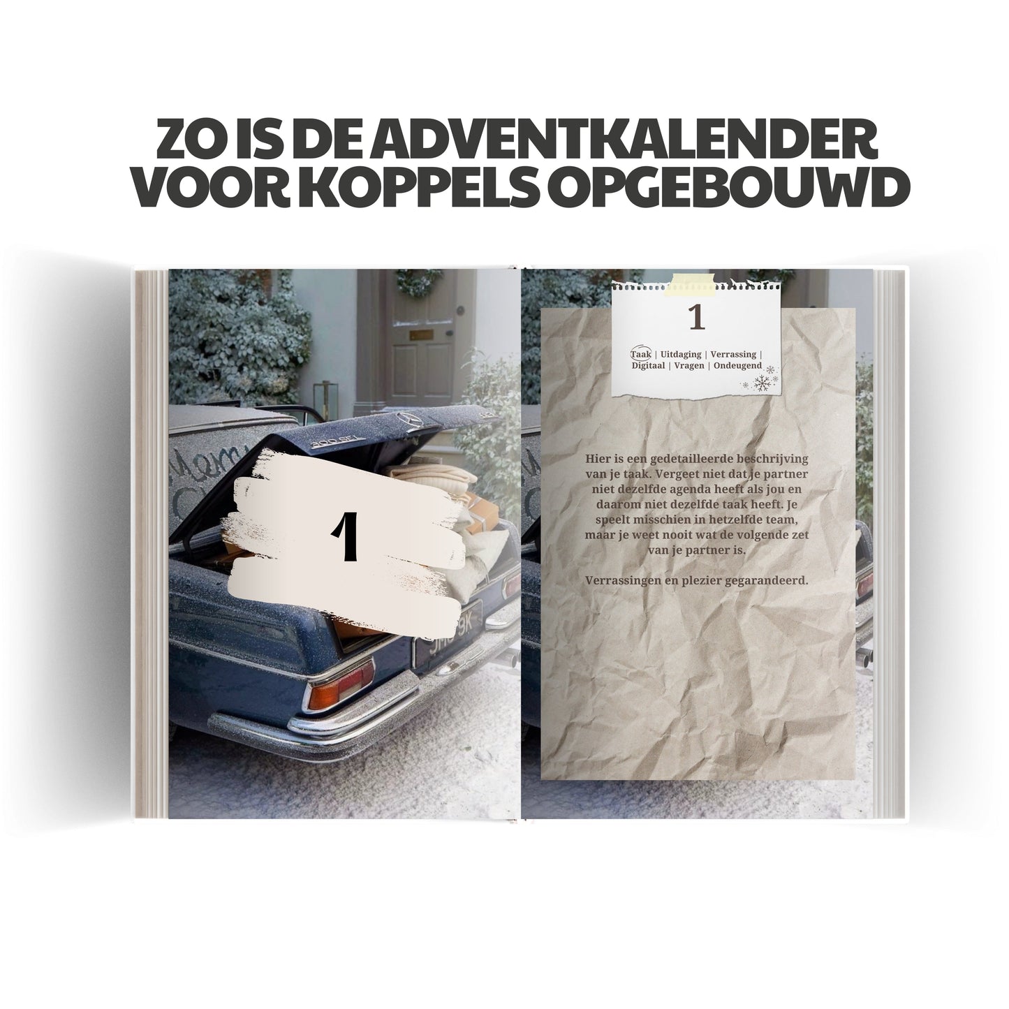 Adventkalender voor Koppels